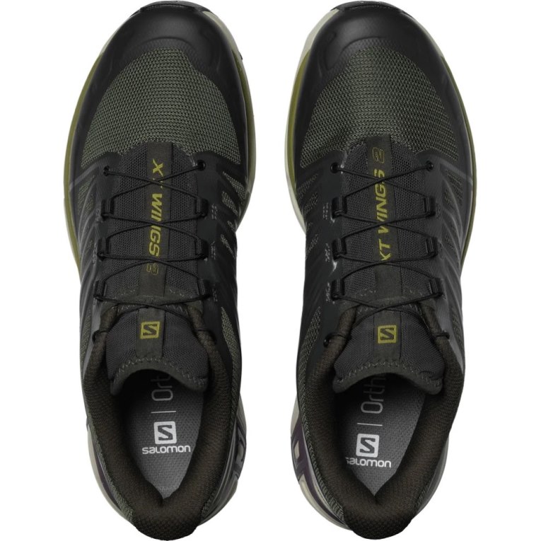 Tenis Salomon Xt-wings 2 Hombre Negros Verde Oliva | MX YXNP280